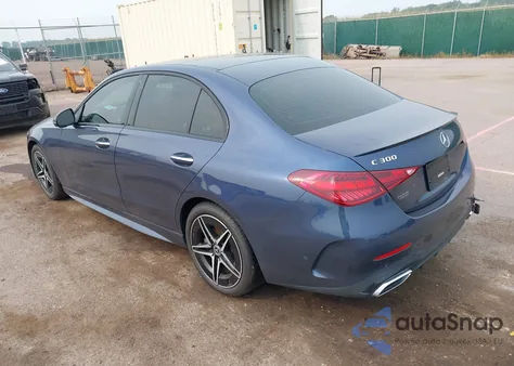 2024 Mercedes-Benz C 300 из США, поврежденный, VIN W1KAF4HB3RR213359